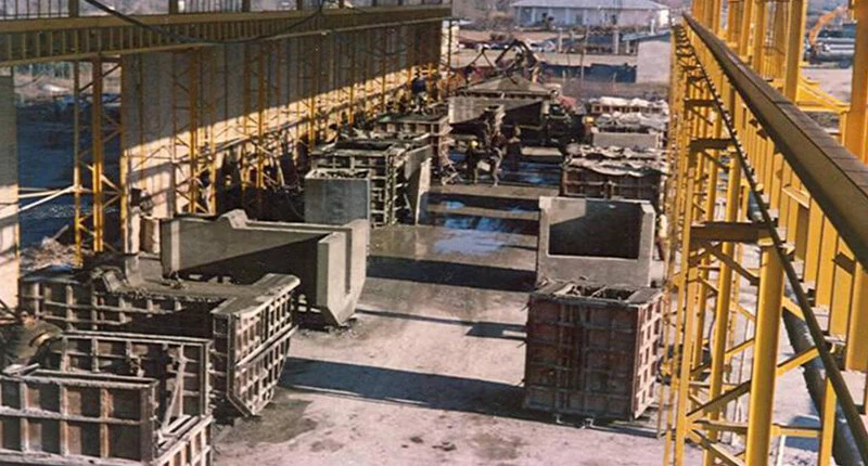 سیستم آبیاری فومنات ـ کارگاه رشت (سال ۱۳۵۰)