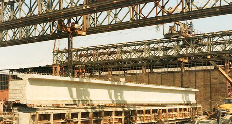 پل نیروگاه قم (سال ۱۳۶۷)