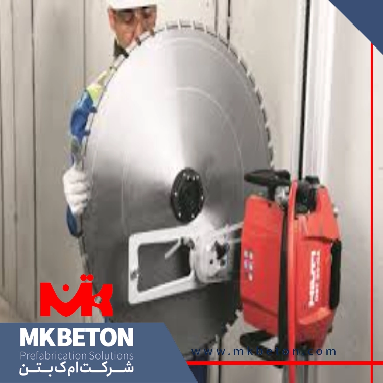 برش بتن با دستگاه والسا